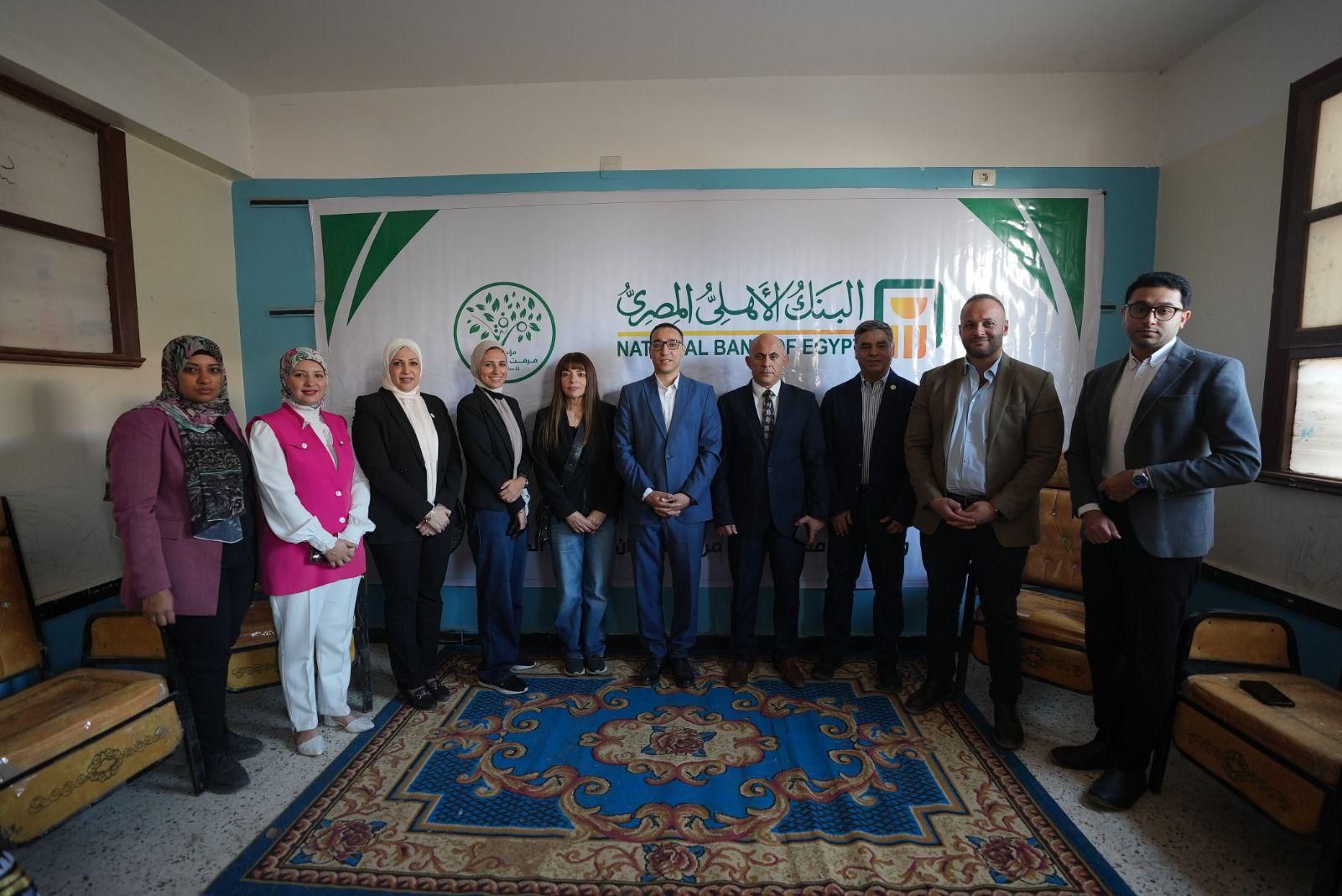 مشاركة البنك الأهلى المصرى فى فاعليات مبادرة «مصر في عيوننا»