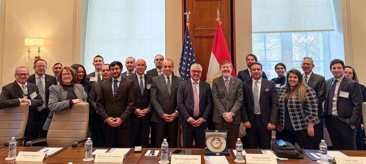  وليد جمال الدين يجتمع مع مسؤولي شركة ميرك Merck