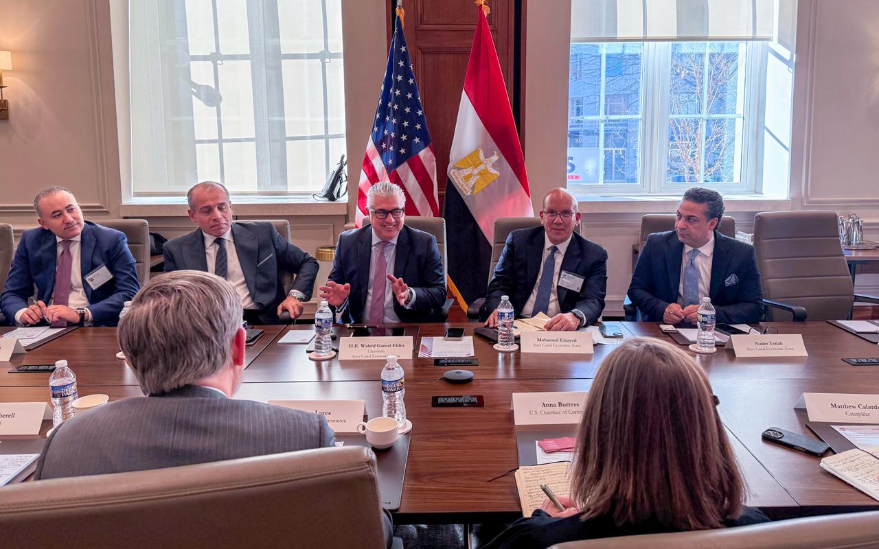  وليد جمال الدين يجتمع مع مسؤولي شركة ميرك Merck