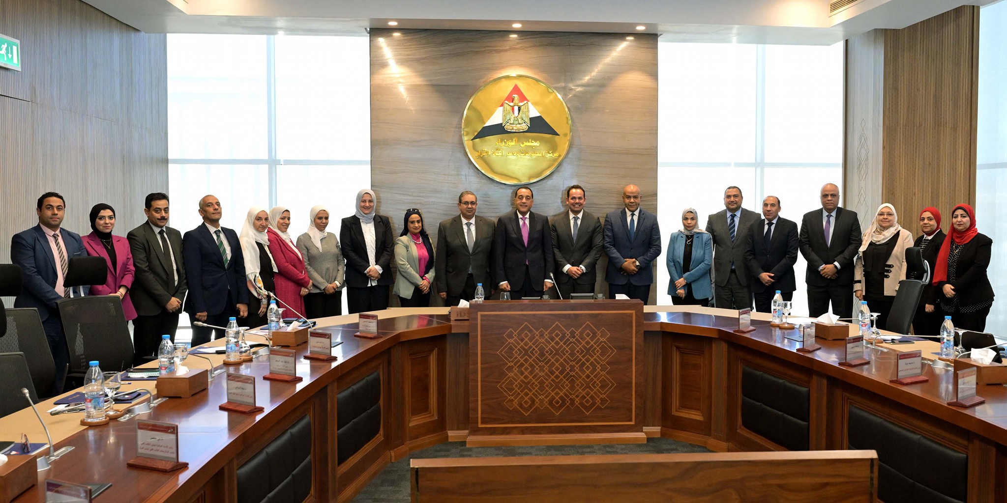 مدبولي يستعرض عدداً من ملفات عمل مركز المعلومات