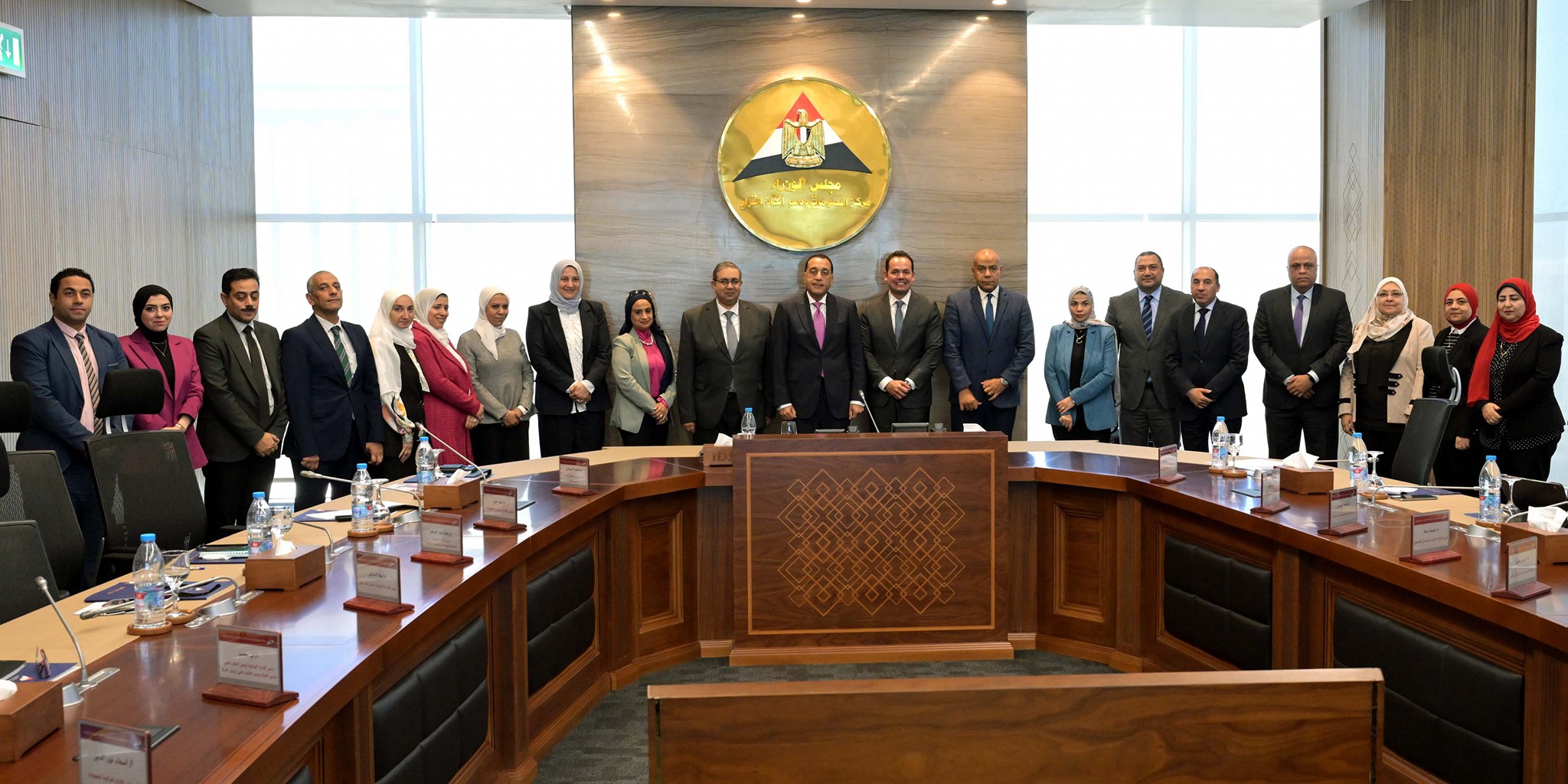 مدبولي يستعرض عدداً من ملفات عمل مركز المعلومات