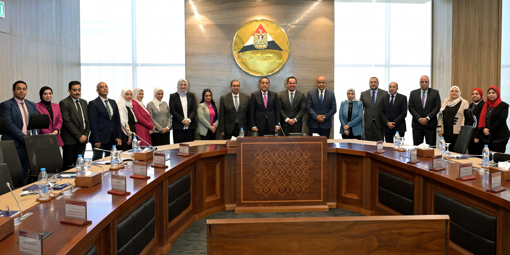 مدبولي يستعرض عدداً من ملفات عمل مركز المعلومات