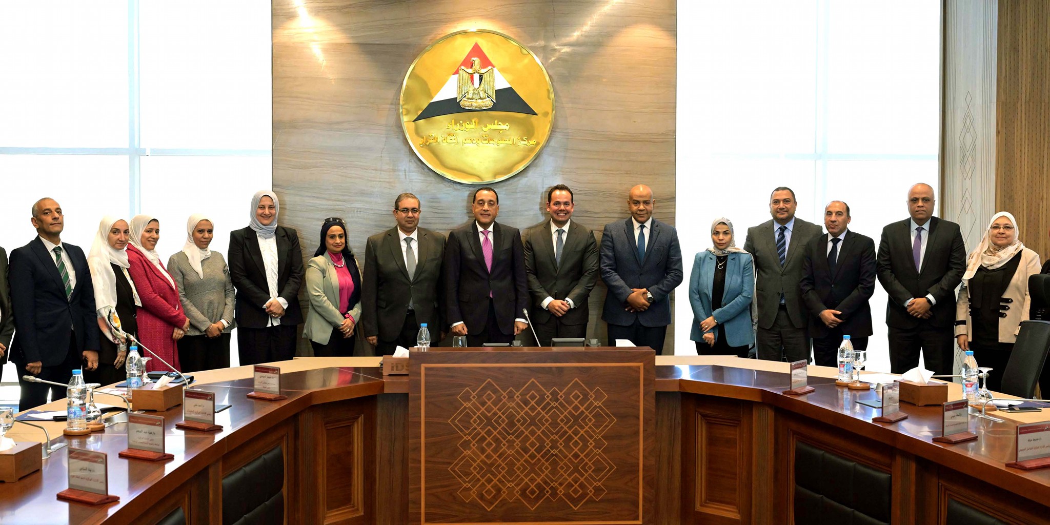 مدبولي يستعرض عدداً من ملفات عمل مركز المعلومات