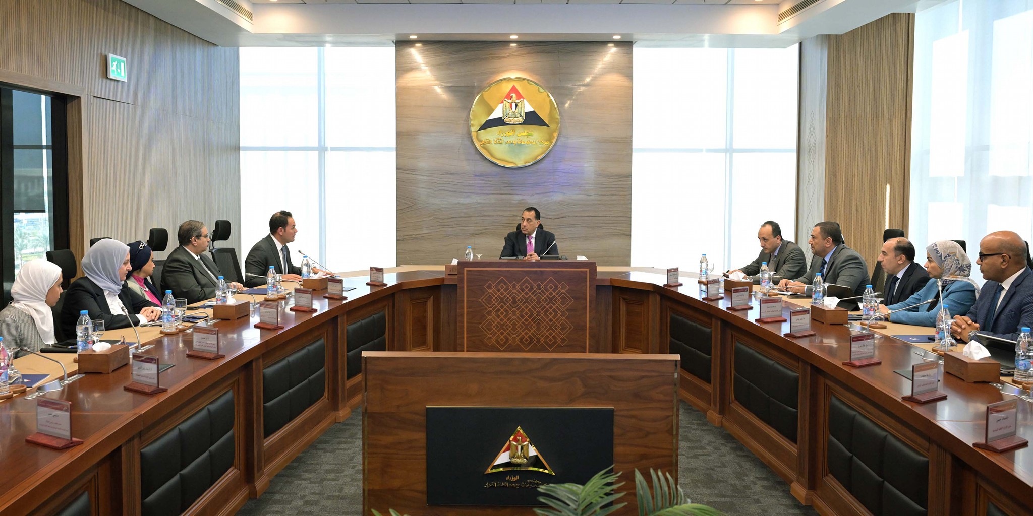 مدبولي يستعرض عدداً من ملفات عمل مركز المعلومات