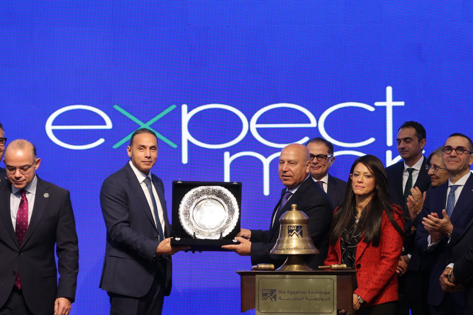 البورصة المصرية تنظم فعالية قرع الجرس