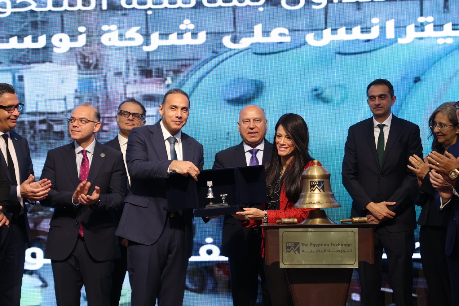 البورصة المصرية تنظم فعالية قرع الجرس