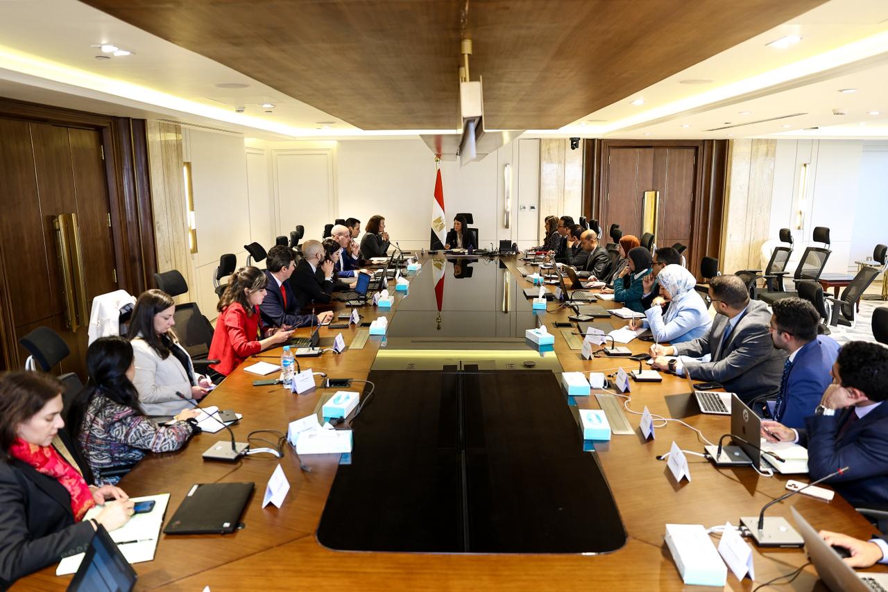 وزيرة التخطيط والتعاون الدولي تلتقي بعثة صندوق النقد الدولي