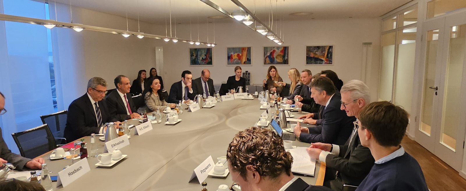 وزير الخارجية يشارك في منتدى أعمال لغرفة الصناعة الألمانية