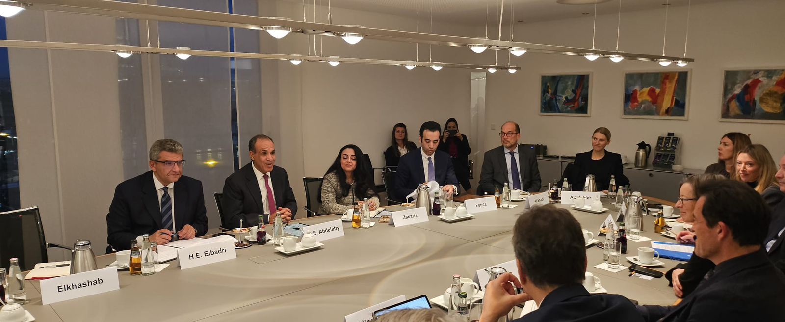 وزير الخارجية يشارك في منتدى أعمال لغرفة الصناعة الألمانية