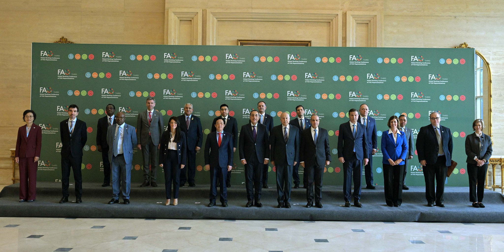 رئيس الوزراء يشهد افتتاح المؤتمر العالمي الثالث لممثلي منظمة الأمم المتحدة للأغذية والزراعة