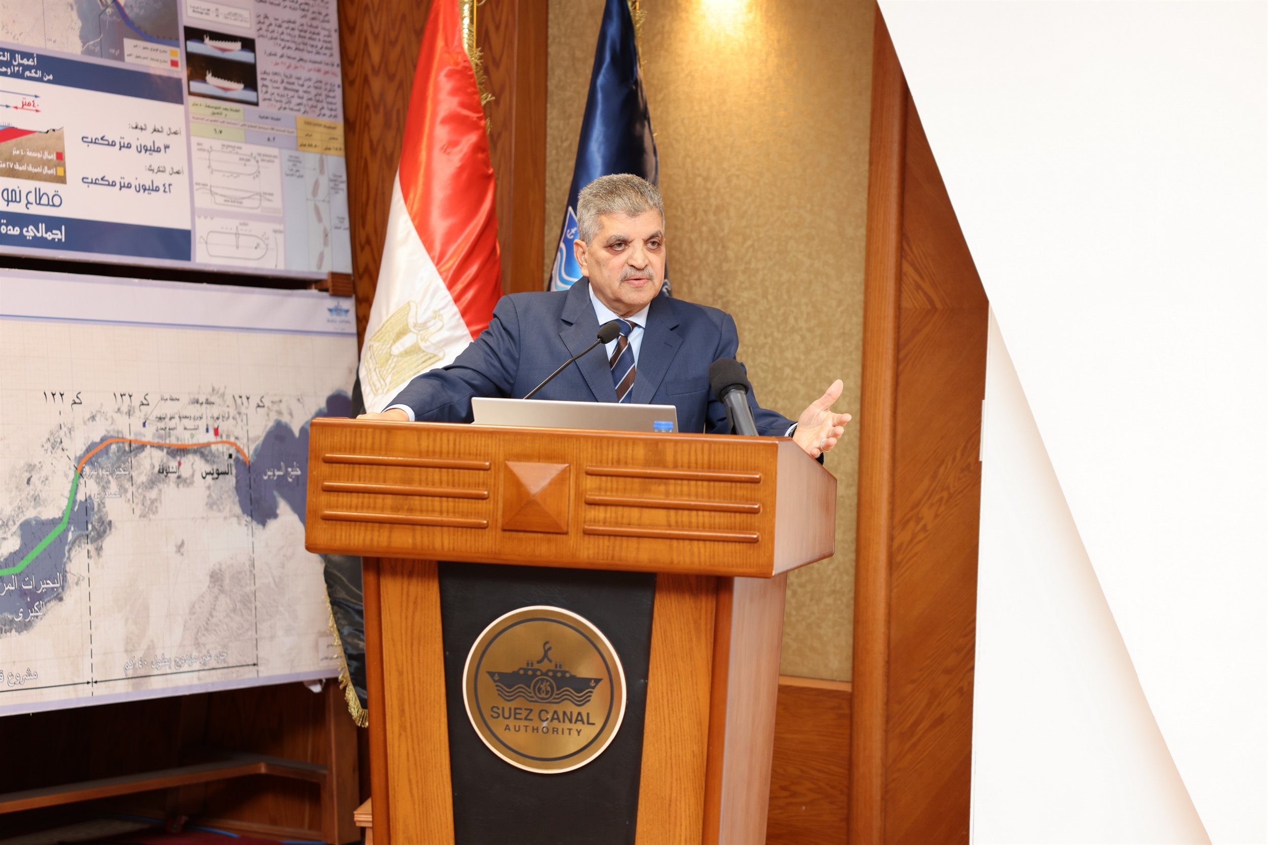 الفريق أسامة ربيع رئيس هيئة قناة السويس