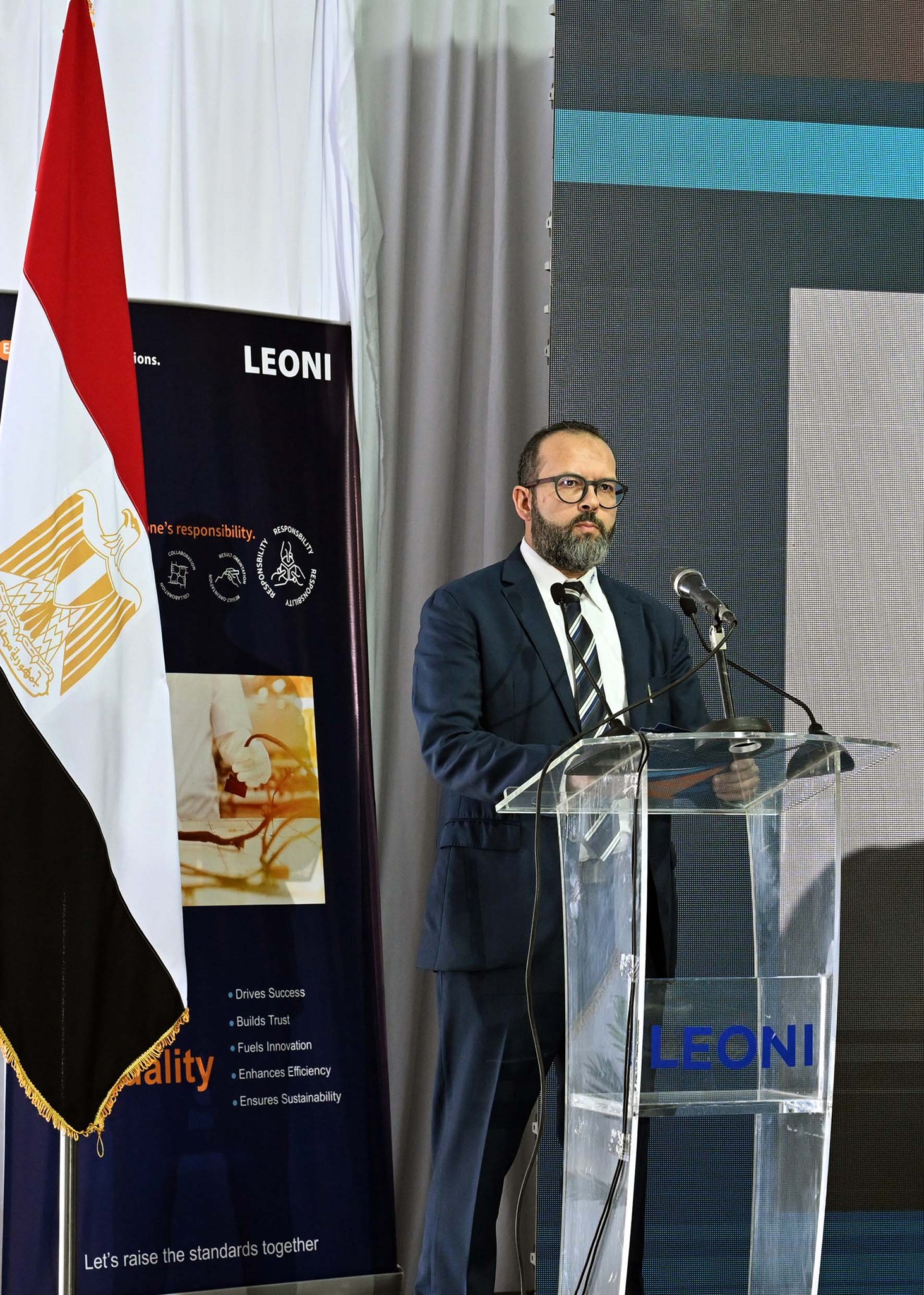 الدكتور أنيس كمون الرئيس التنفيذي للعمليات بشركة ليوني ألمانيا