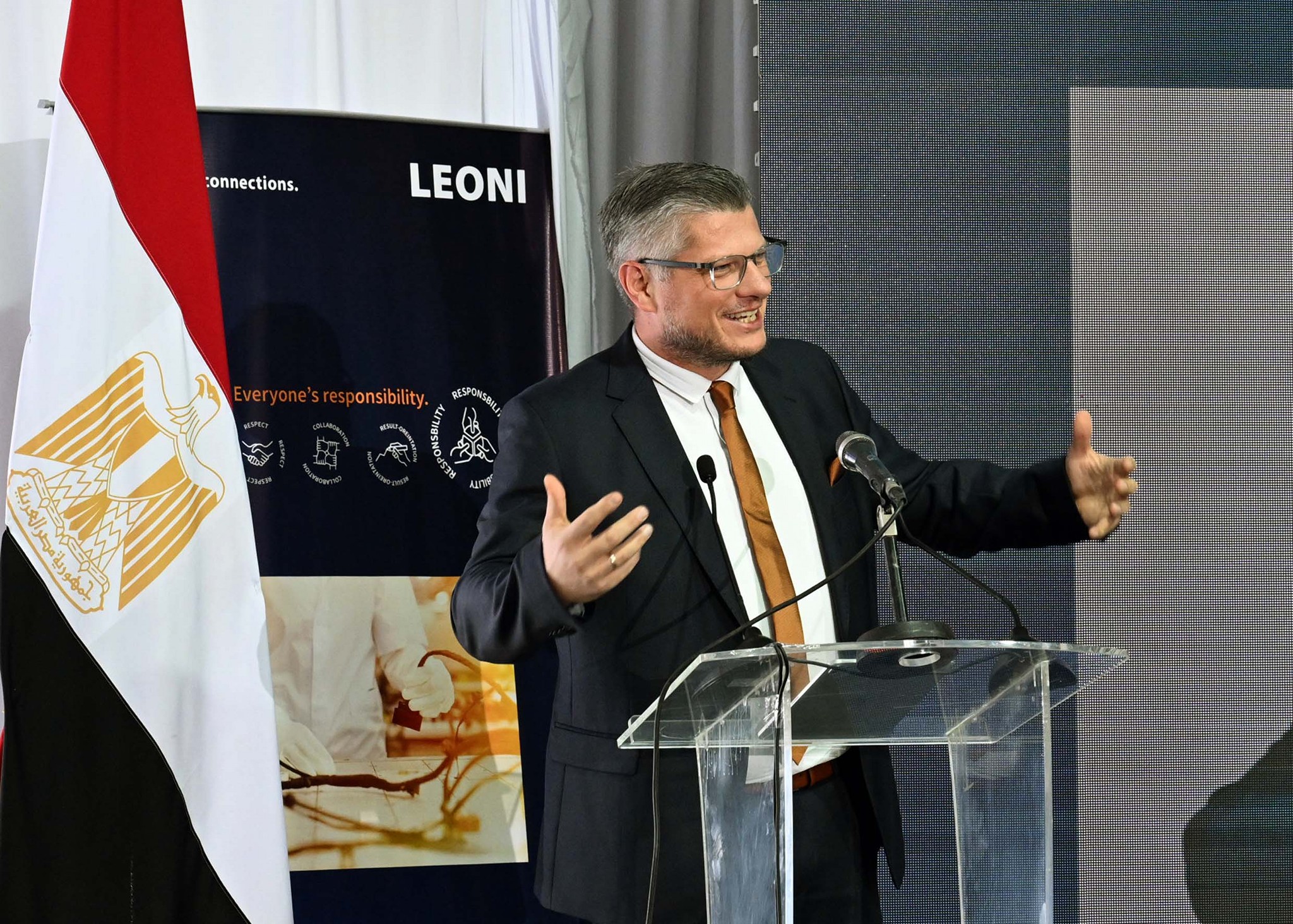 أندرياس كريفكا الرئيس التنفيذي للاستراتيجية لشركة ليوني العالمية