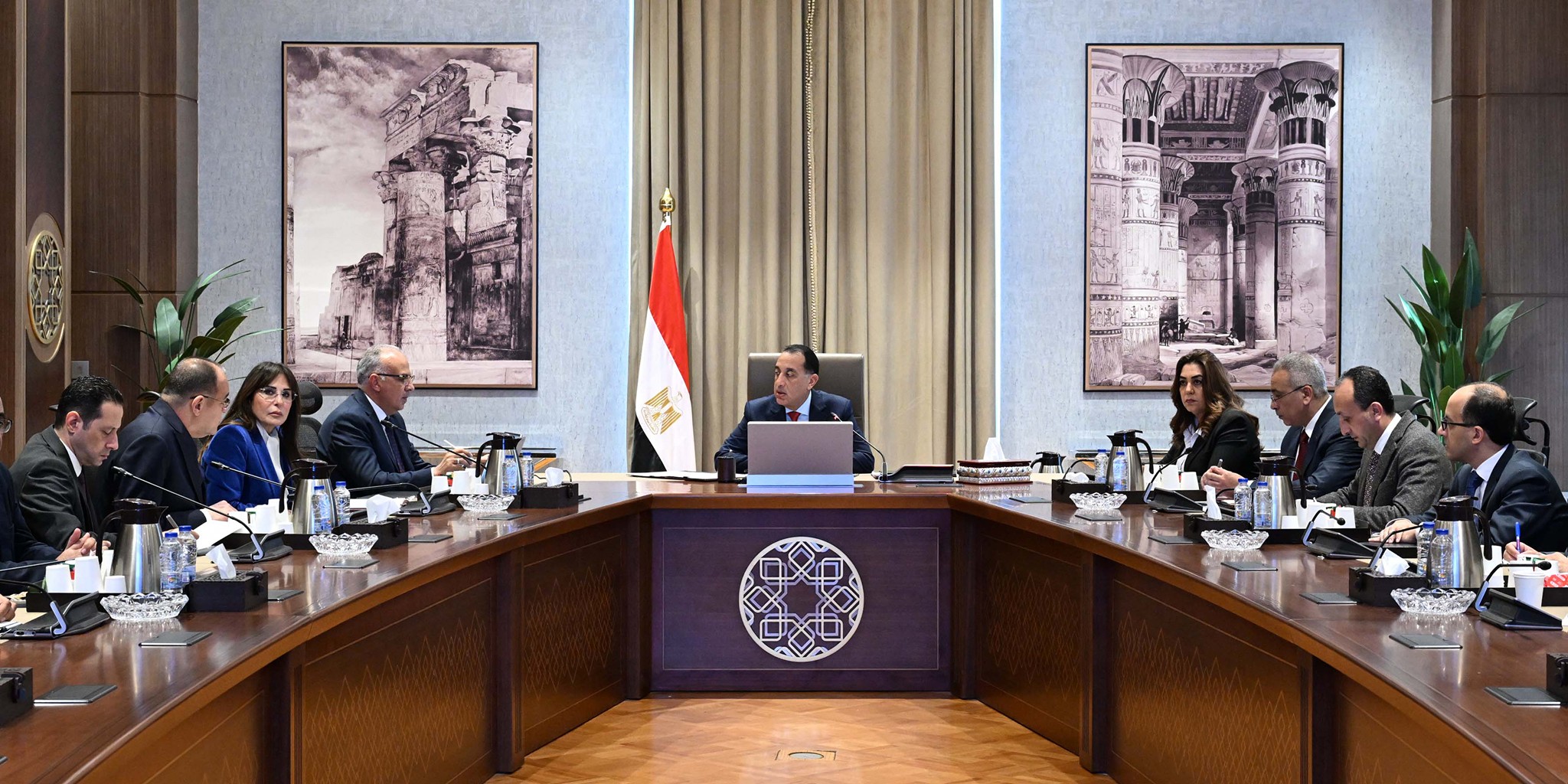 مدبولي يتابع جهود مواجهة التعديات وحماية مجرى نهر النيل