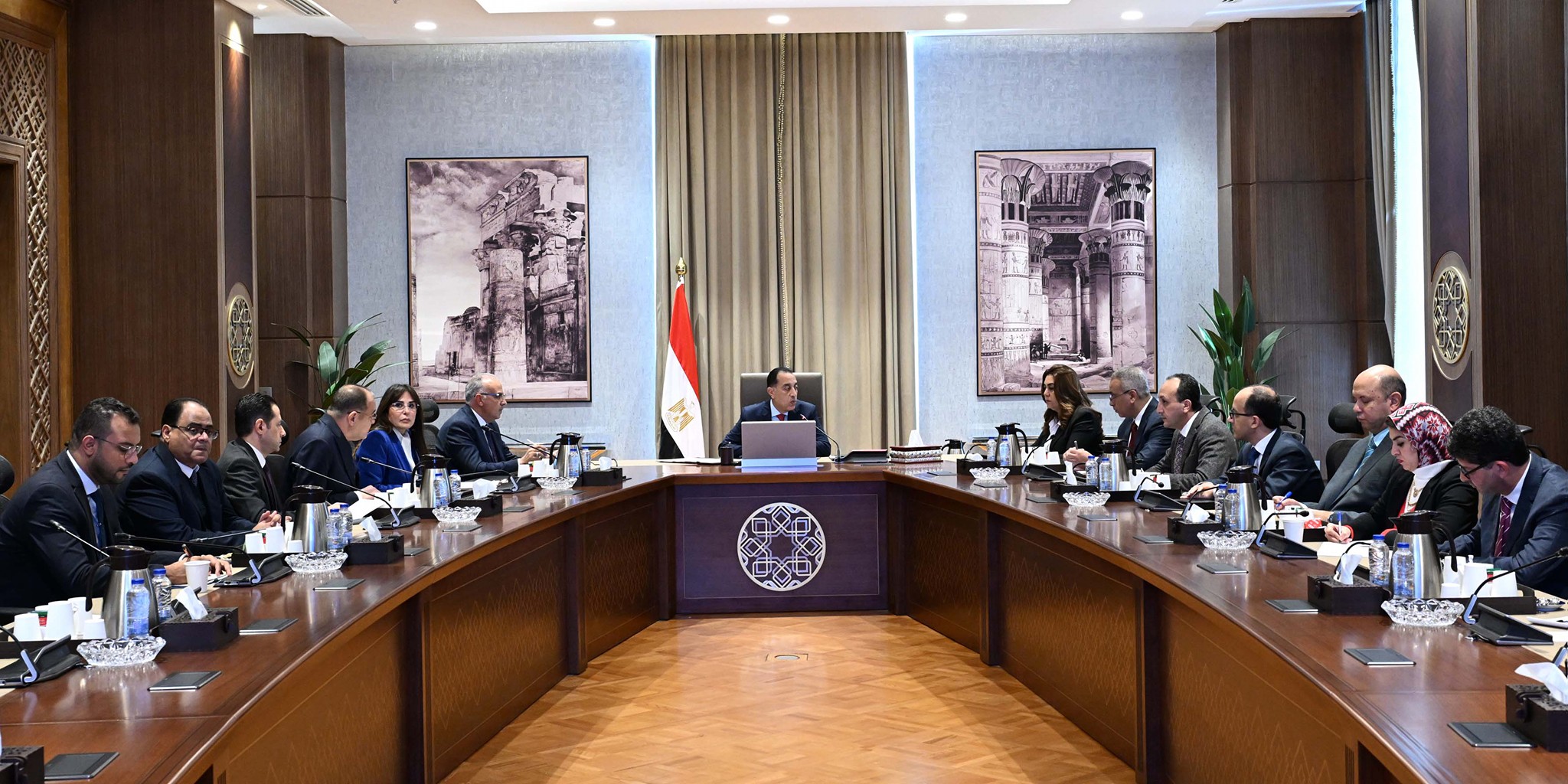 مدبولي يتابع جهود مواجهة التعديات وحماية مجرى نهر النيل