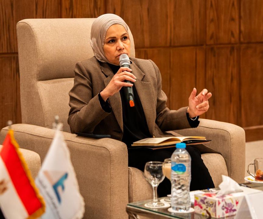 رشا عبد العال رئيس مصلحة الضرائب