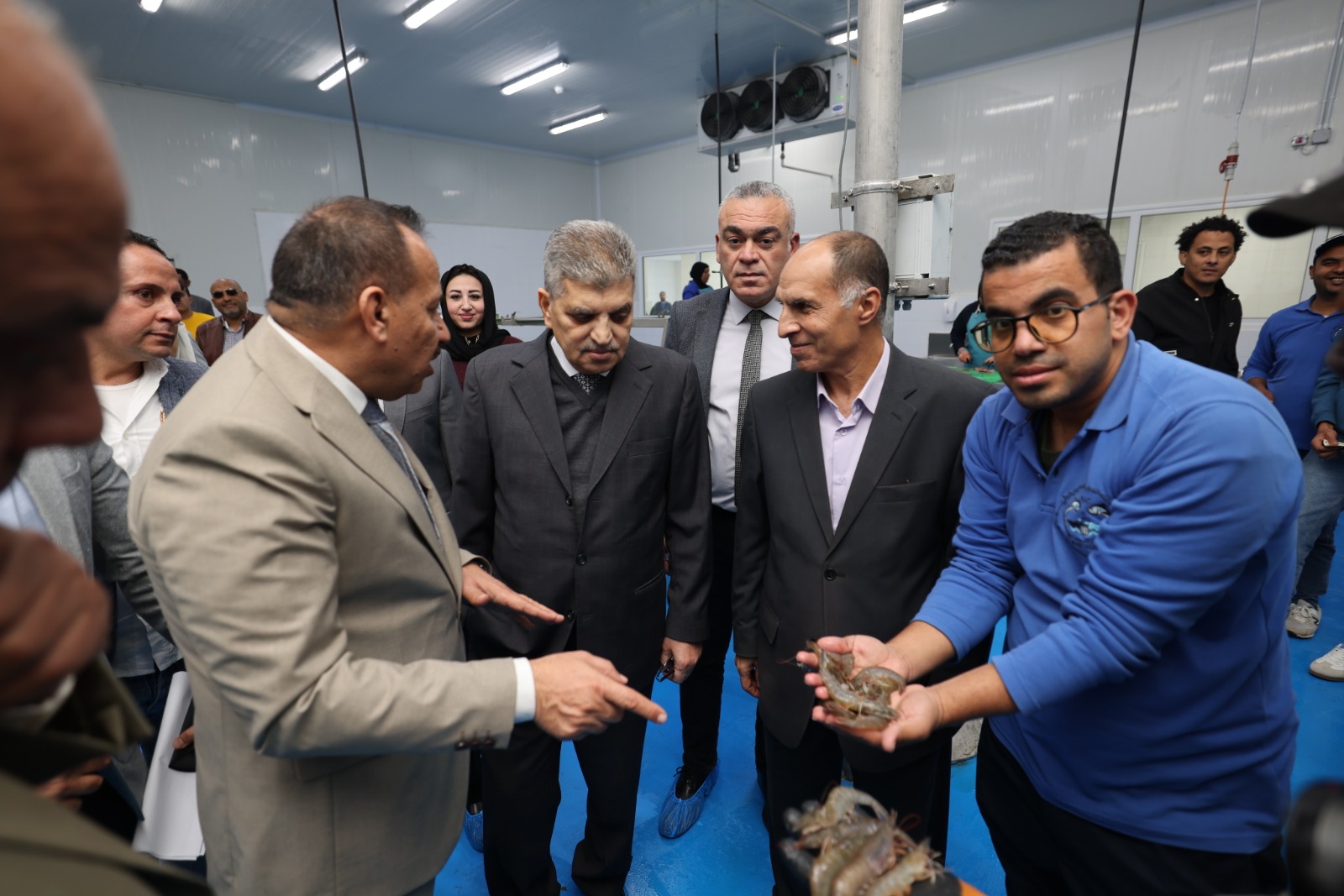 أسامة ربيع ومحافظ بورسعيد يتفقدان بعض المشروعات بالمحافظة