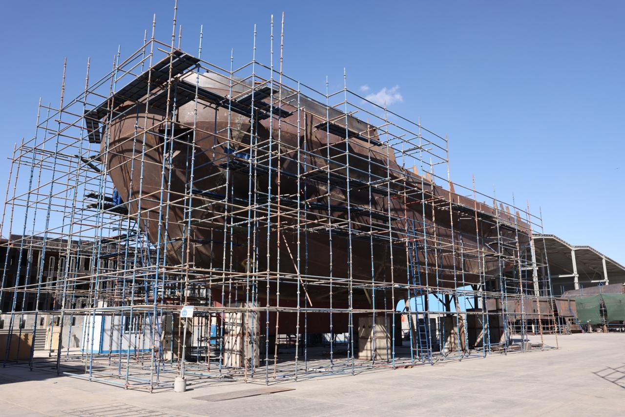 أعمال بناء الوحدات البحرية