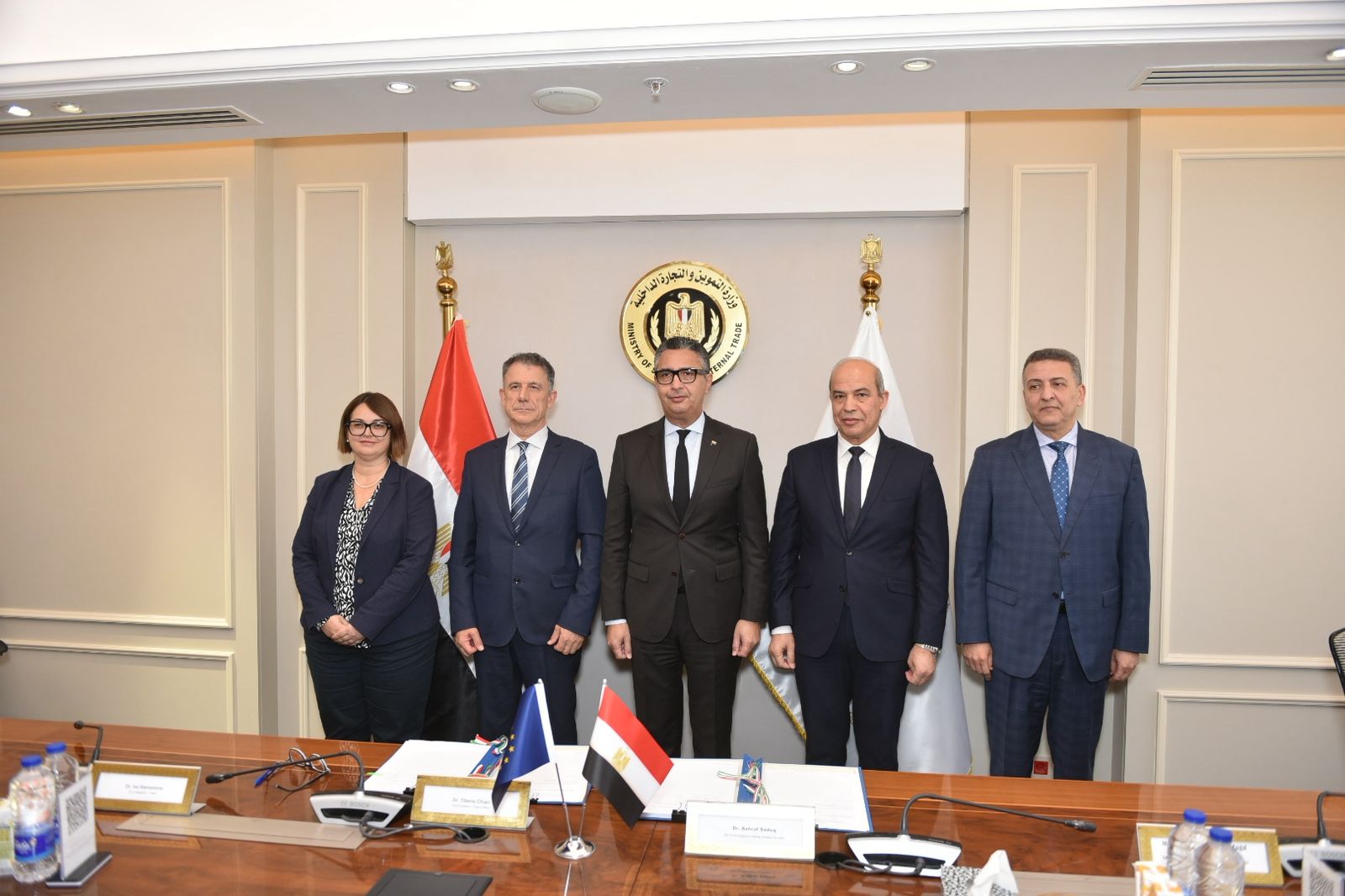 بروتوكول تعاون بين الشركة القابضة للصوامع والوكالة الإيطالية للتعاون من اجل التنمية