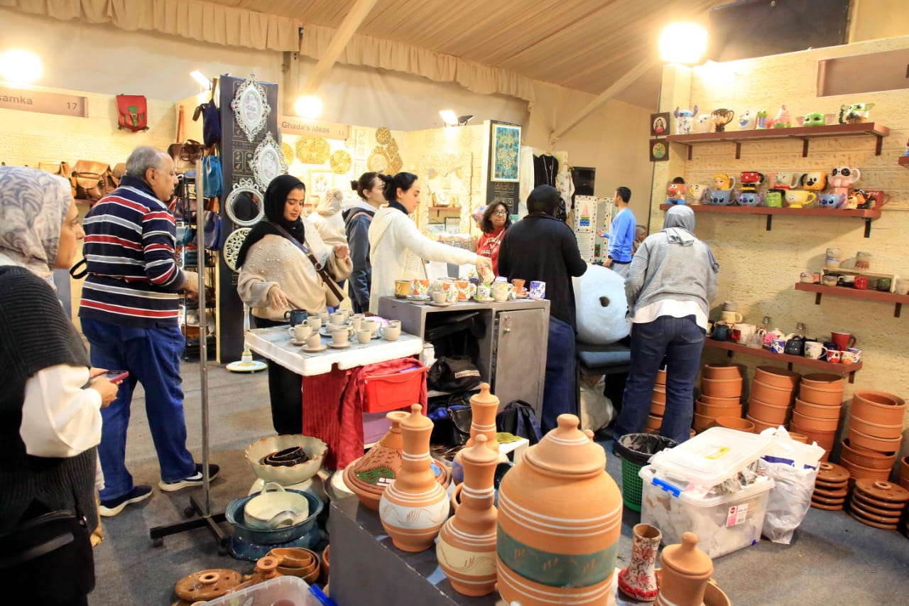 جهاز تنمية المشروعات يفتتح المرحلة الثانية من معرض «تراثنا»