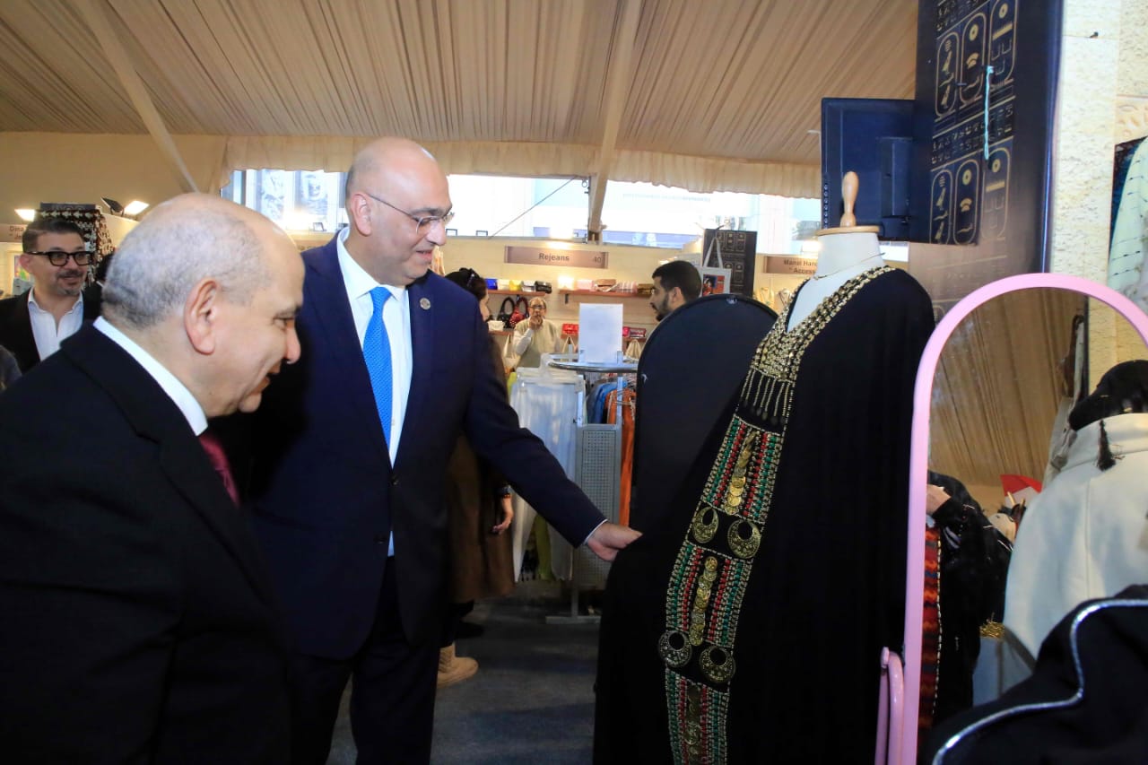 جهاز تنمية المشروعات يفتتح المرحلة الثانية من معرض «تراثنا»