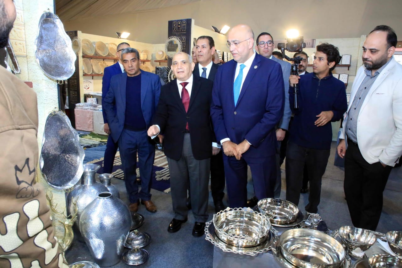 جهاز تنمية المشروعات يفتتح المرحلة الثانية من معرض «تراثنا»