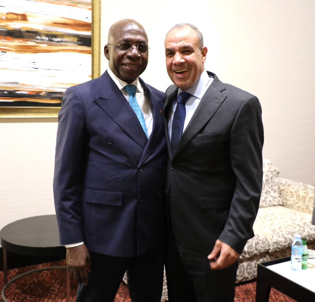 وزير الخارجية يبحث تعزيز العلاقات المشتركة بين مصر و أنجولا 