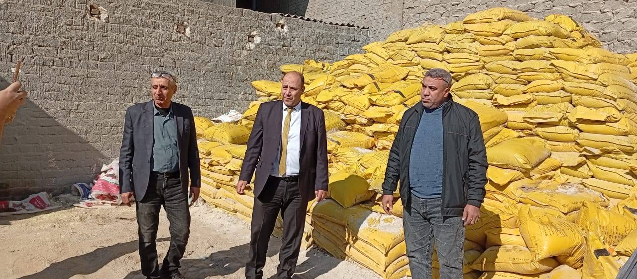 الزراعة تضبط مخزنًا غير مرخص لتهريب الأسمدة