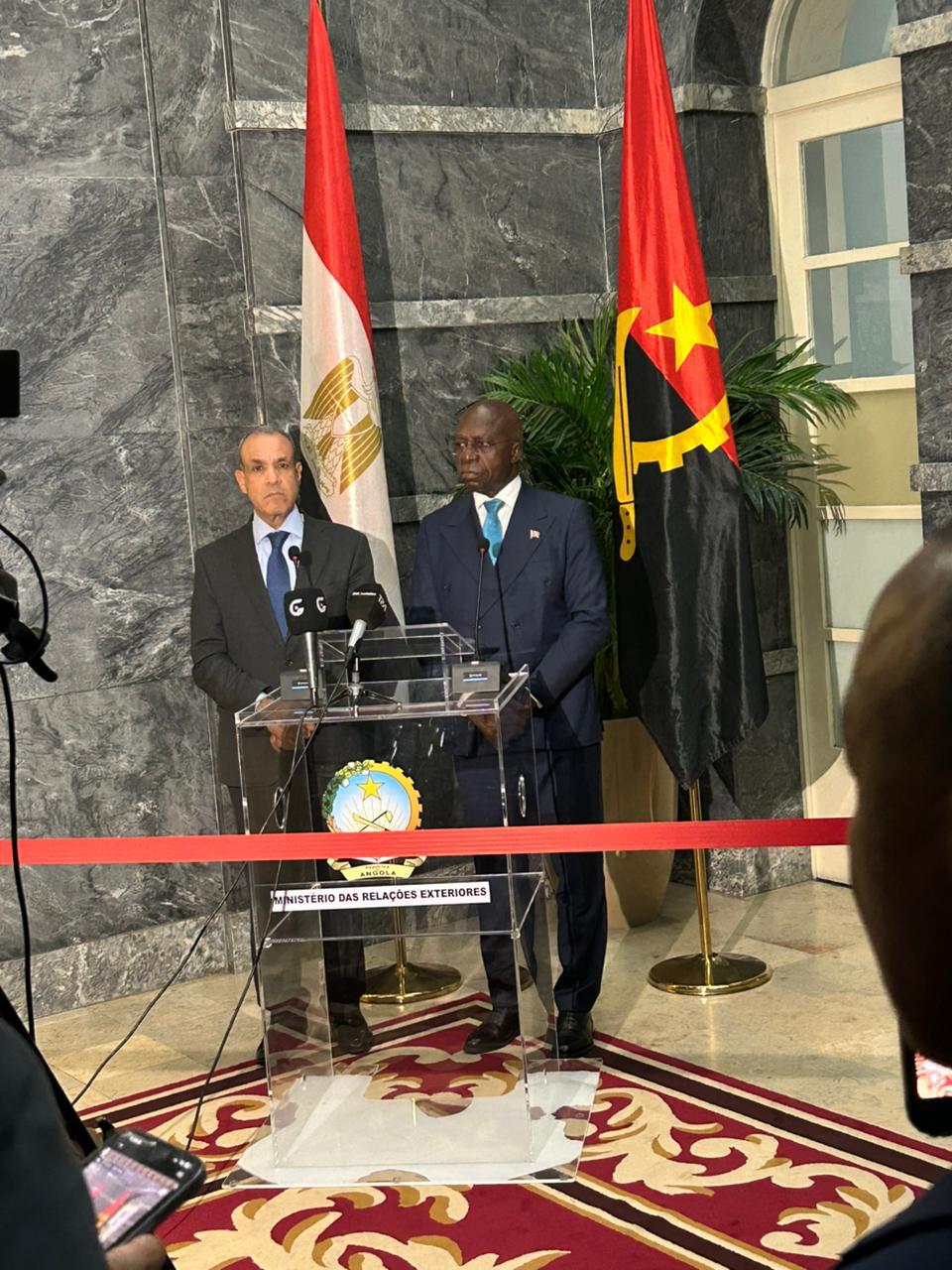 انعقاد الدورة الأولى للجنة المشتركة بين مصر وأنجولا