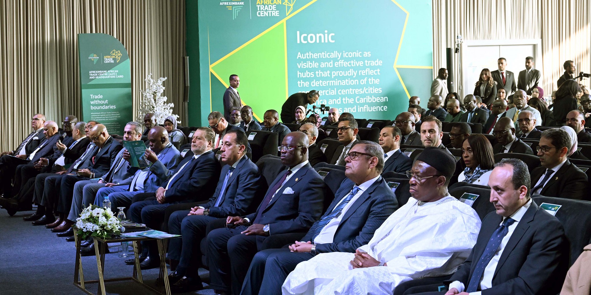 رئيس الوزراء يشهد فعالية الإعلان عن إنشاء مركز التجارة الإفريقي في العاصمة الجديدة