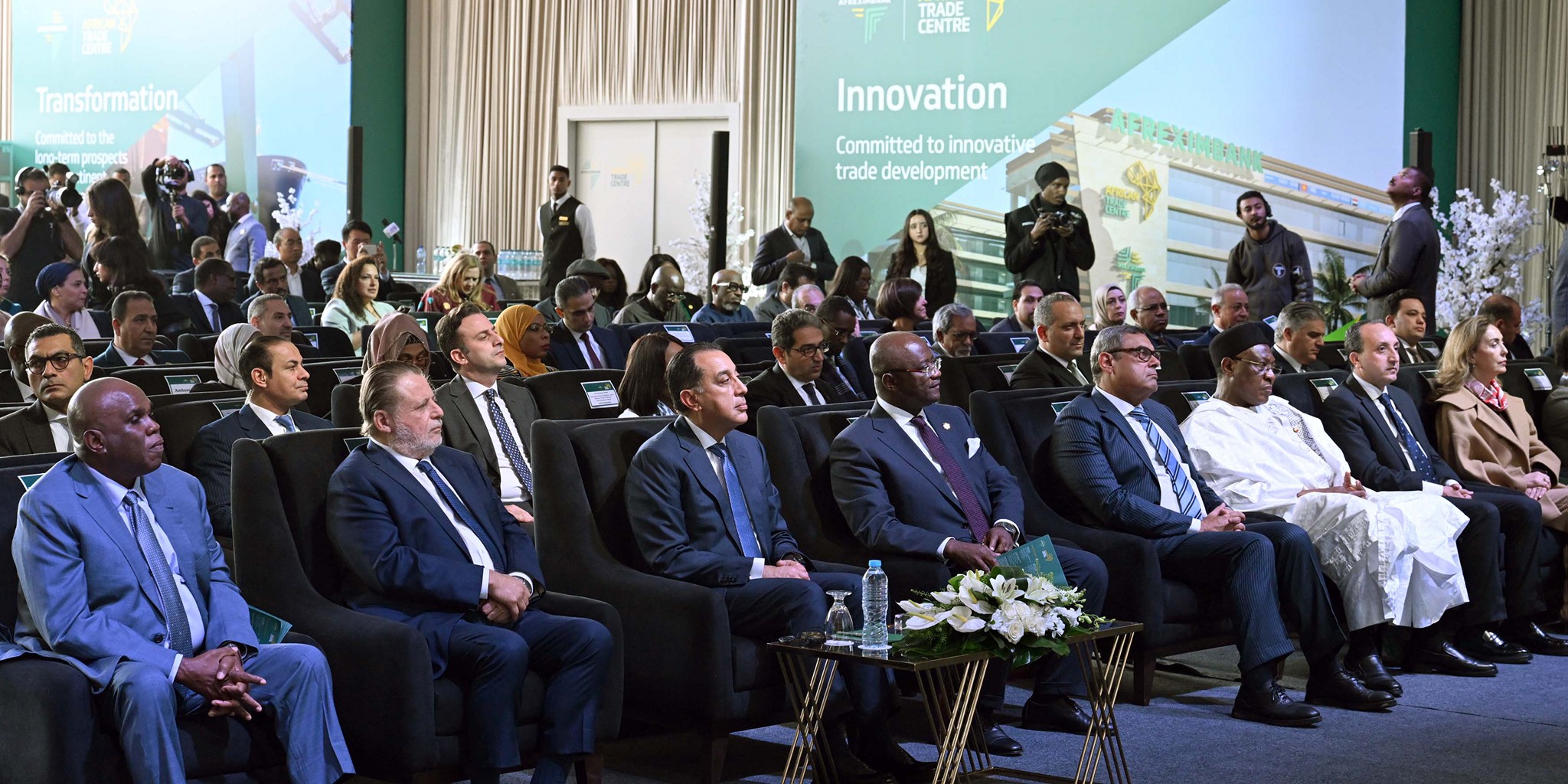 رئيس الوزراء يشهد فعالية الإعلان عن إنشاء مركز التجارة الإفريقي في العاصمة الجديدة