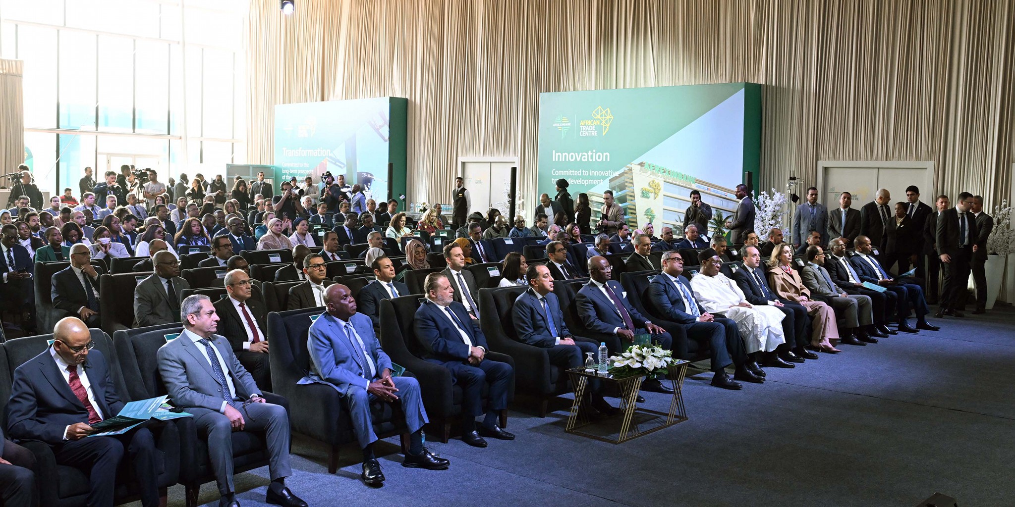 رئيس الوزراء يشهد فعالية الإعلان عن إنشاء مركز التجارة الإفريقي في العاصمة الجديدة