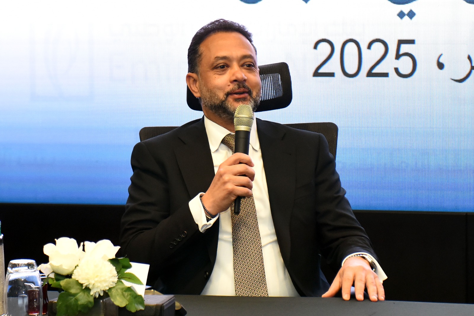 عمرو الشافعي الرئيس التنفيذي لبنك الإمارات دبي الوطني