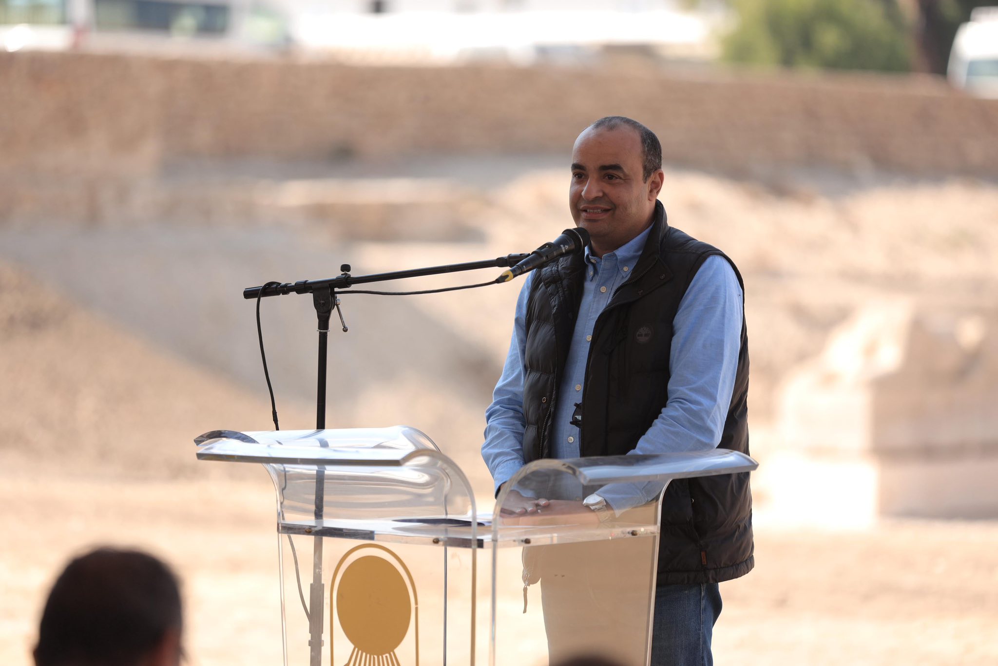 الدكتور محمد إسماعيل خالد الأمين العام للمجلس الأعلى للآثار