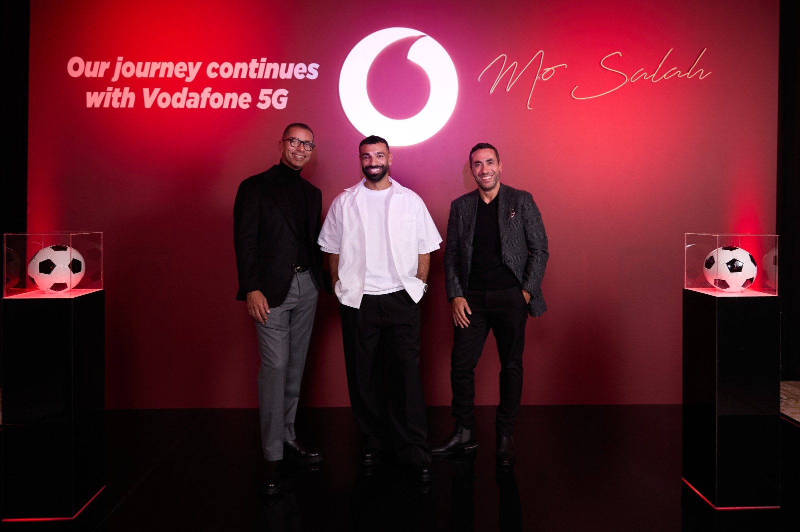 ڤودافون مصر تجدد شراكتها مع محمد صلاح سفيرًا لتكنولوجيا الـ G5