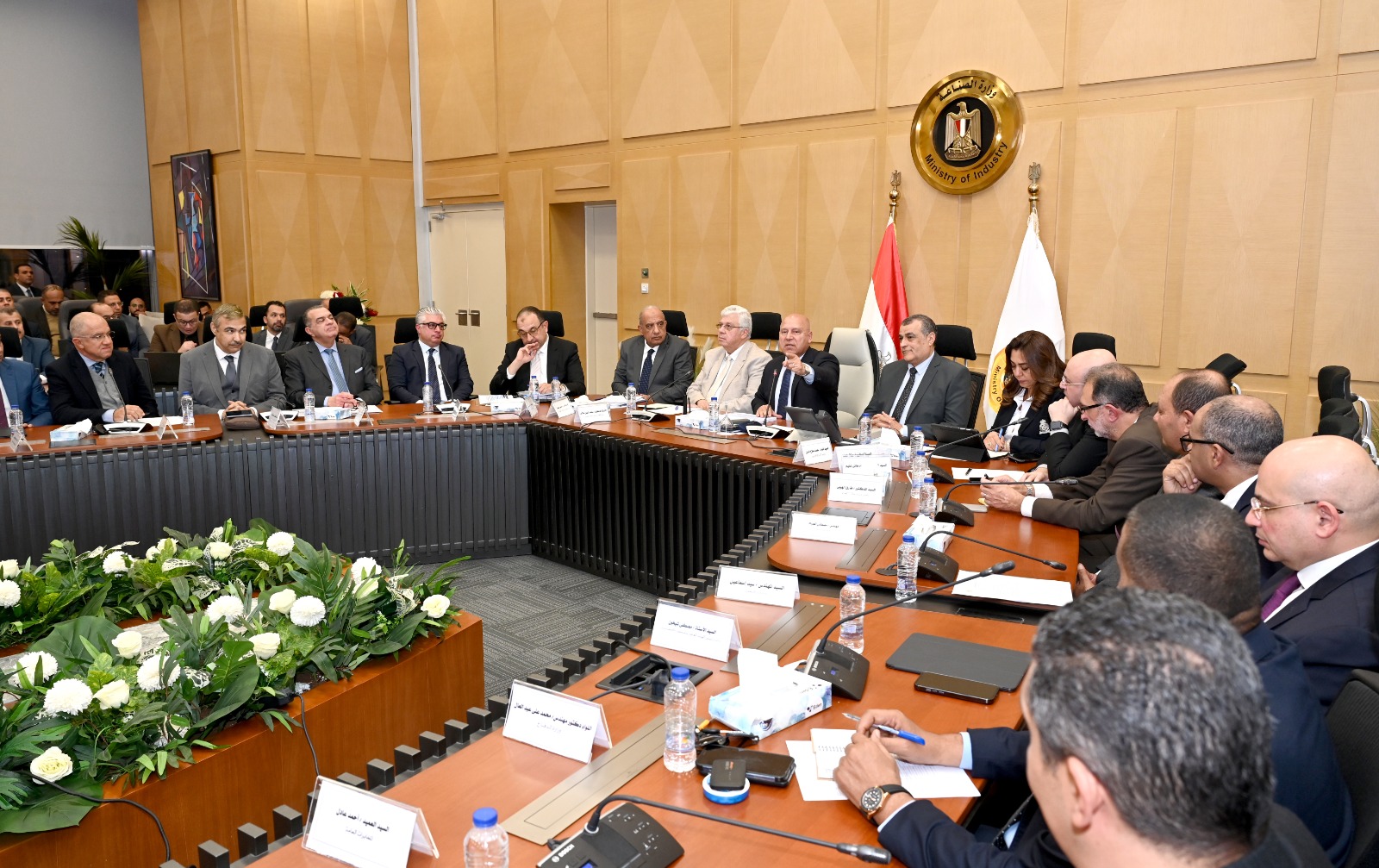 كامل الوزير يترأس الاجتماع السادس والثلاثين للمجموعة الوزارية للتنمية الصناعية