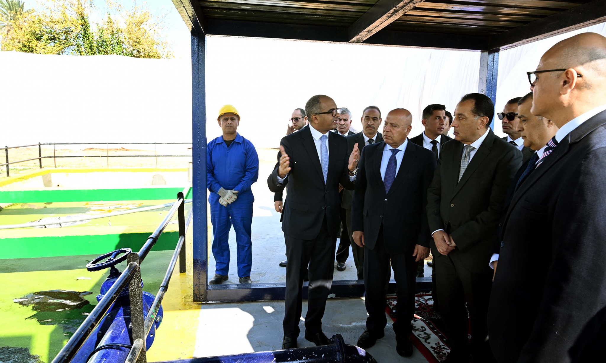 رئيس الوزراء يفتتح مصنع إنتاج الطلمبات الغاطسة