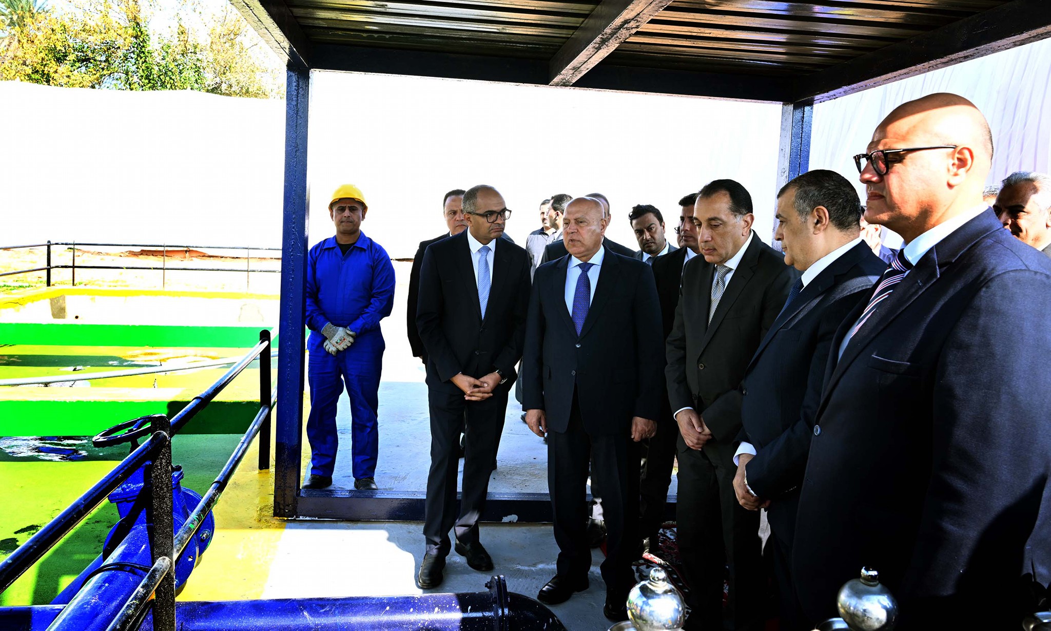 رئيس الوزراء يفتتح مصنع إنتاج الطلمبات الغاطسة