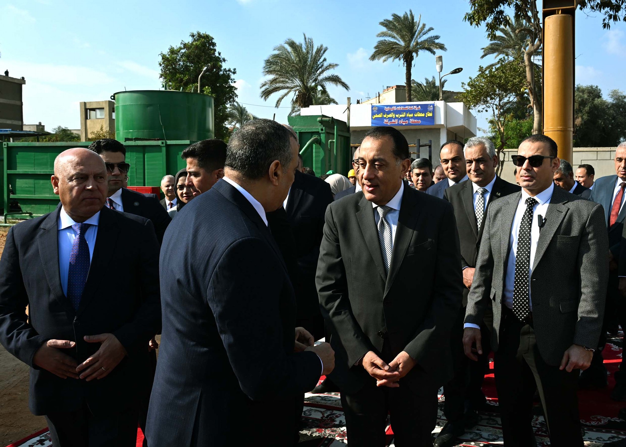 رئيس الوزراء يفتتح مصنع إنتاج الطلمبات الغاطسة