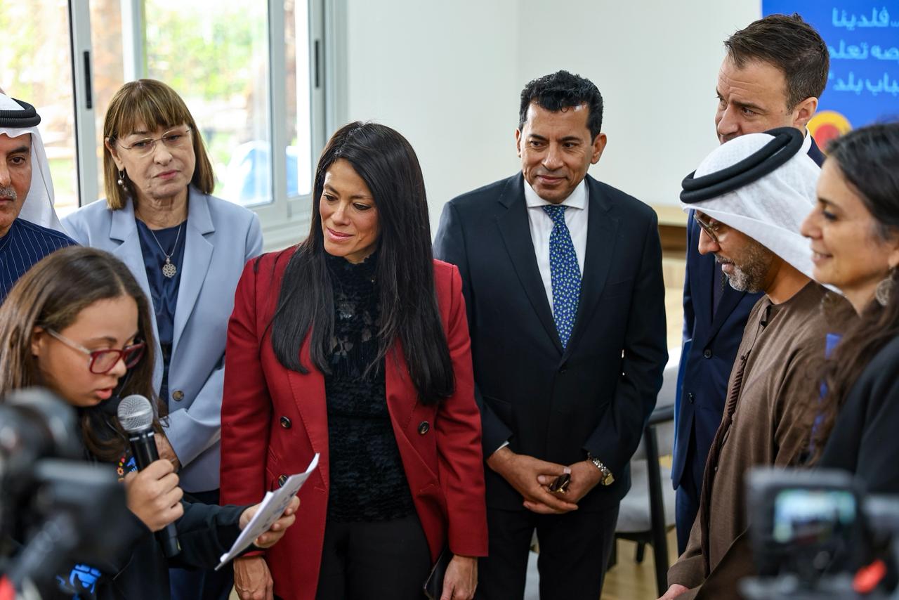 افتتاح المقر الرئيسي لأكاديمية شباب بلد بمركز شباب الجزيرة