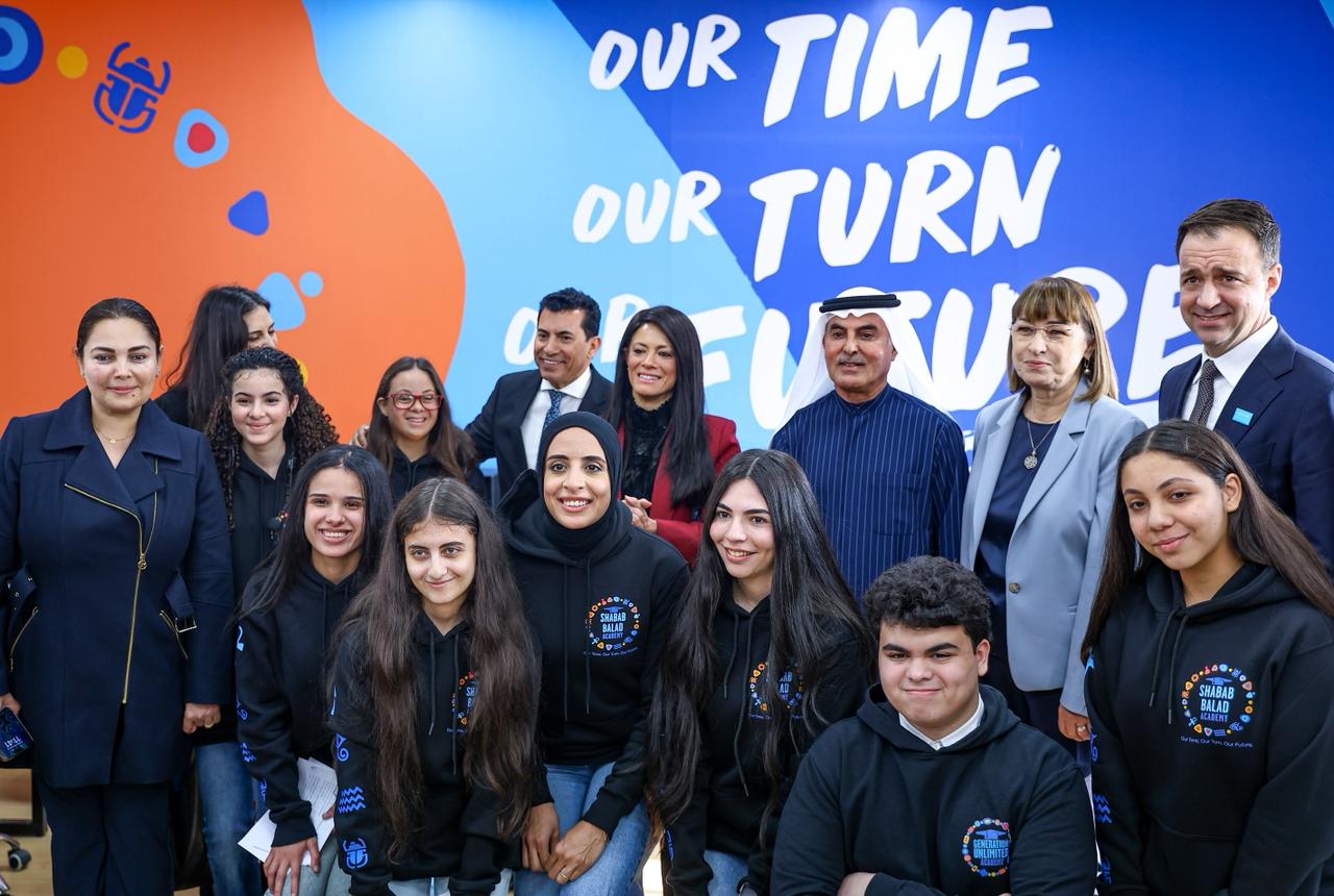 افتتاح المقر الرئيسي لأكاديمية شباب بلد بمركز شباب الجزيرة