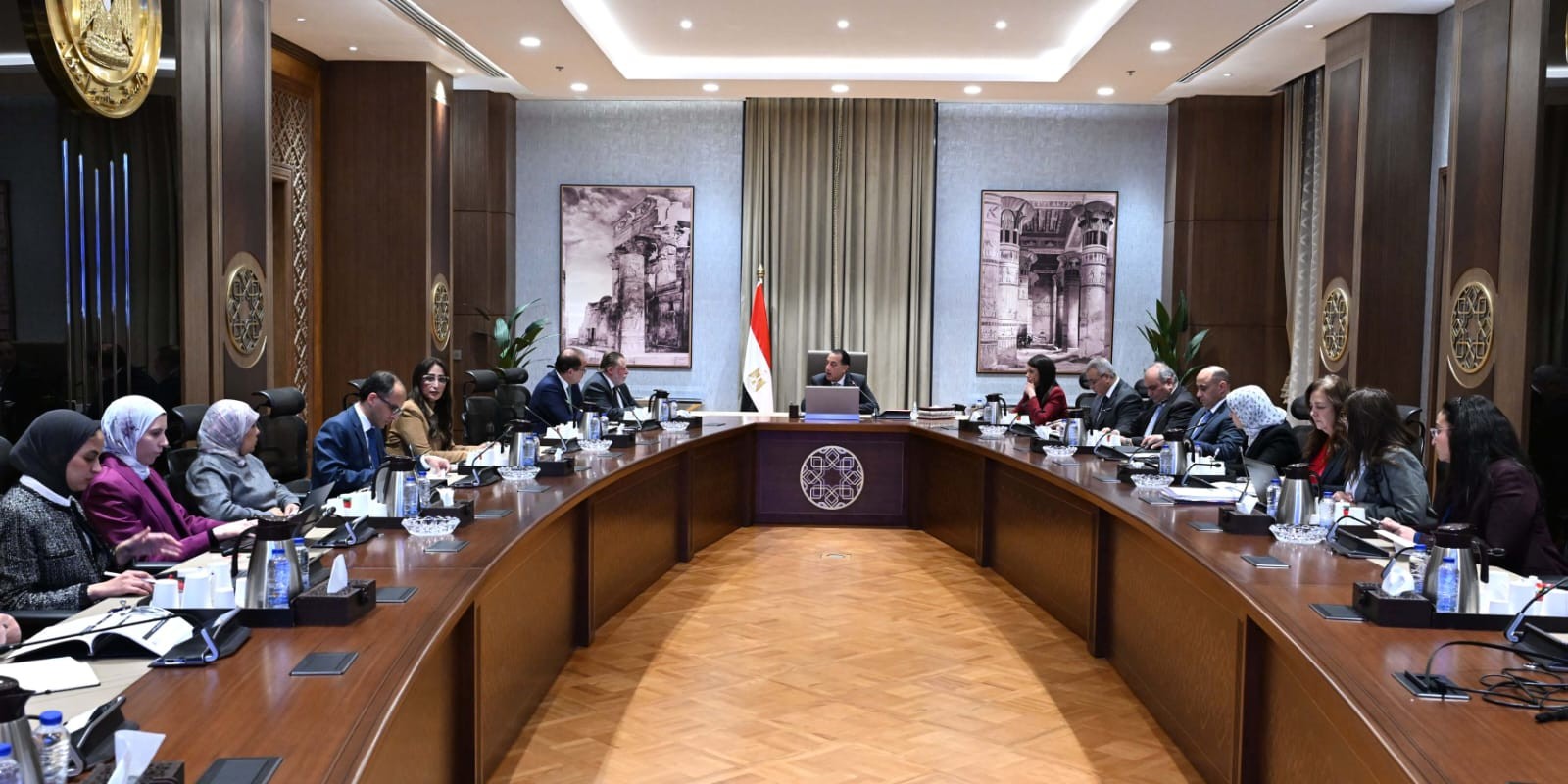 مدبولي يترأس اجتماع اللجنة الوزارية لإدارة الدين العام الخارجي وتنظيم الاقتراض