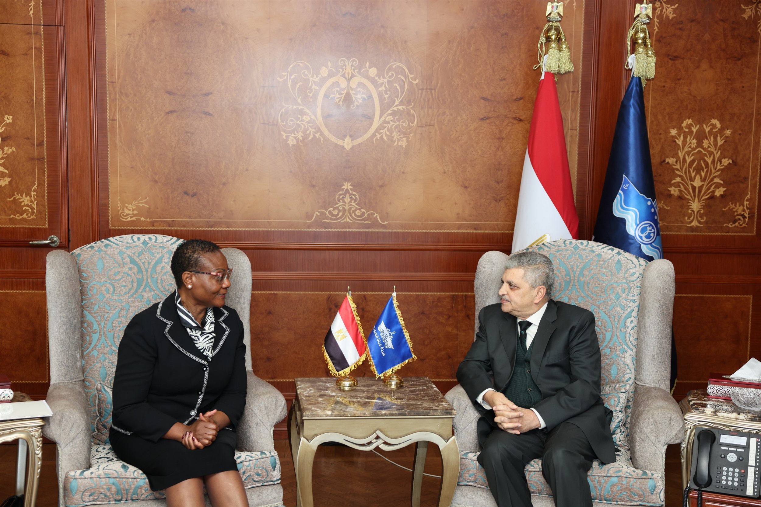 قناة السويس توقع مذكرة تفاهم مع هيئة الموانئ الناميبية