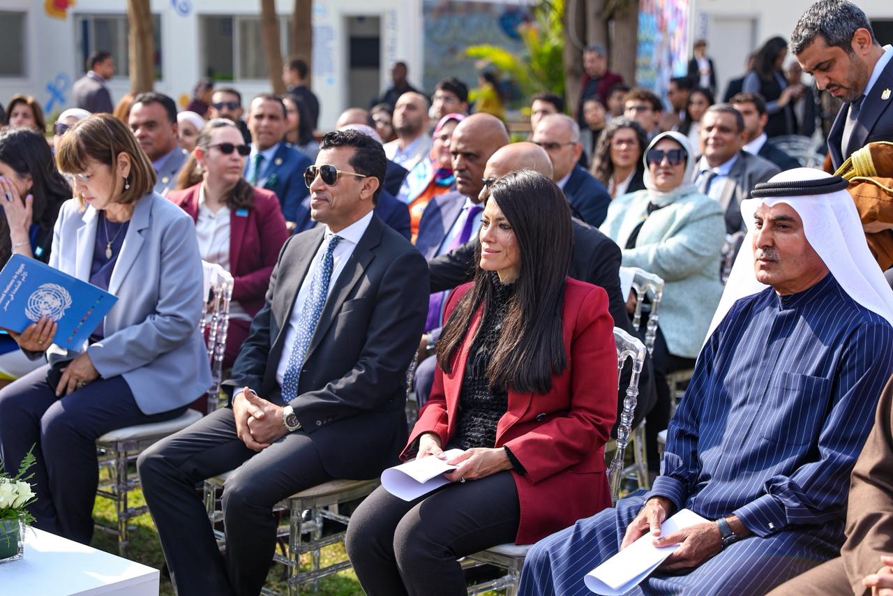 افتتاح المقر الرئيسي لأكاديمية شباب بلد بمركز شباب الجزيرة