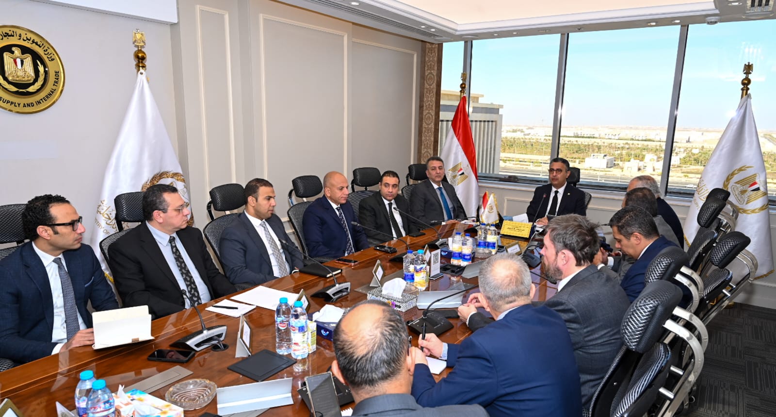 وزير التموين يتابع منظومة تتبع السلع الأساسية