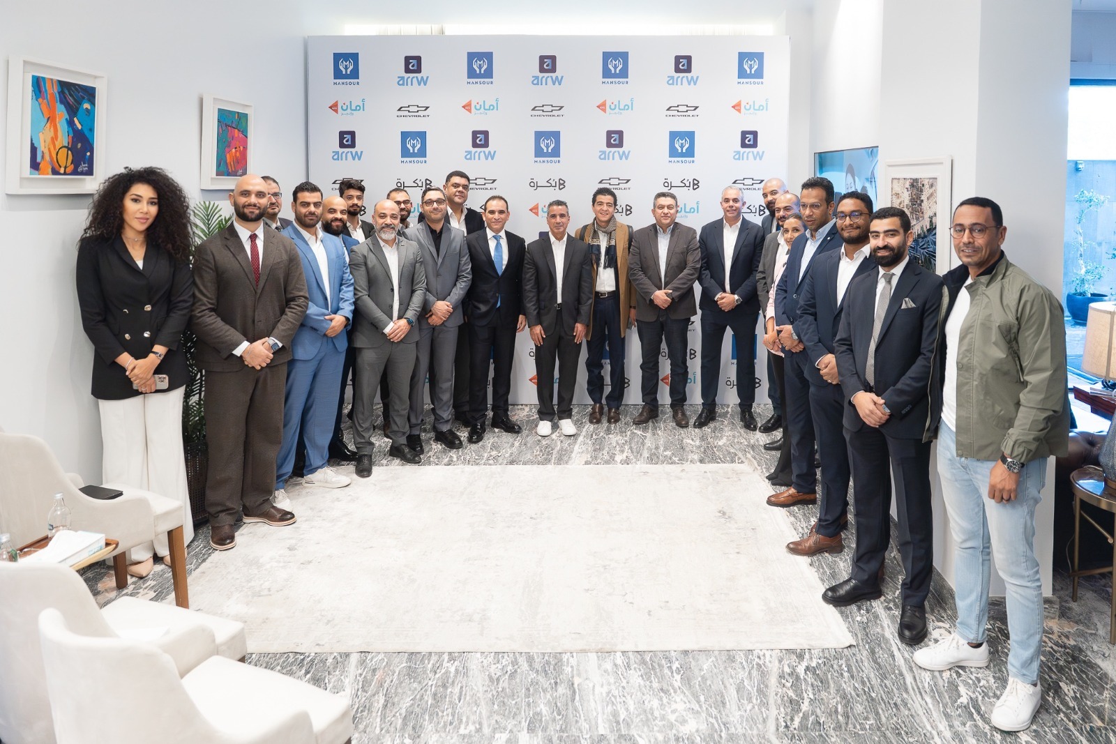 «المنصور للسيارات» توقع إتفاقية مع «Arrw» لتوريد 1500 سيارة شيفروليه أوبترا