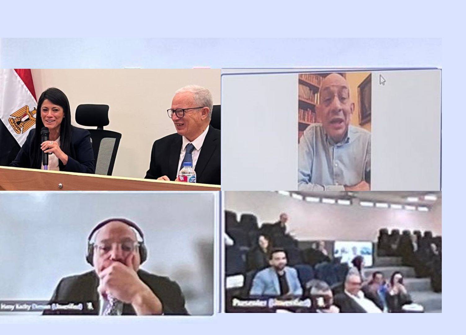 وزيرة«التخطيط»  تعقد لقاءً مع المجلس التخصصي للتنمية الاقتصادية