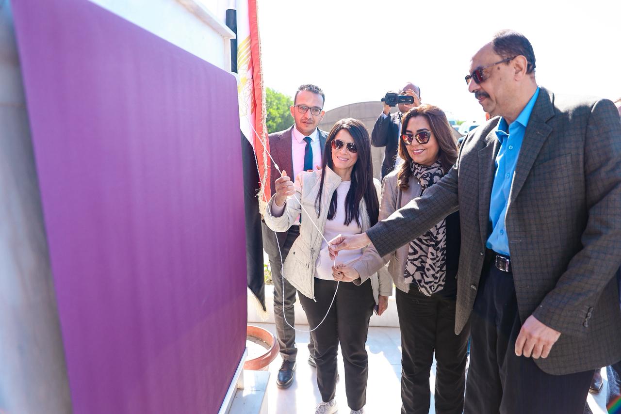 افتتاح محطة المعالجة الثلاثية للصرف الصحي بالهجارسة بسوهاج