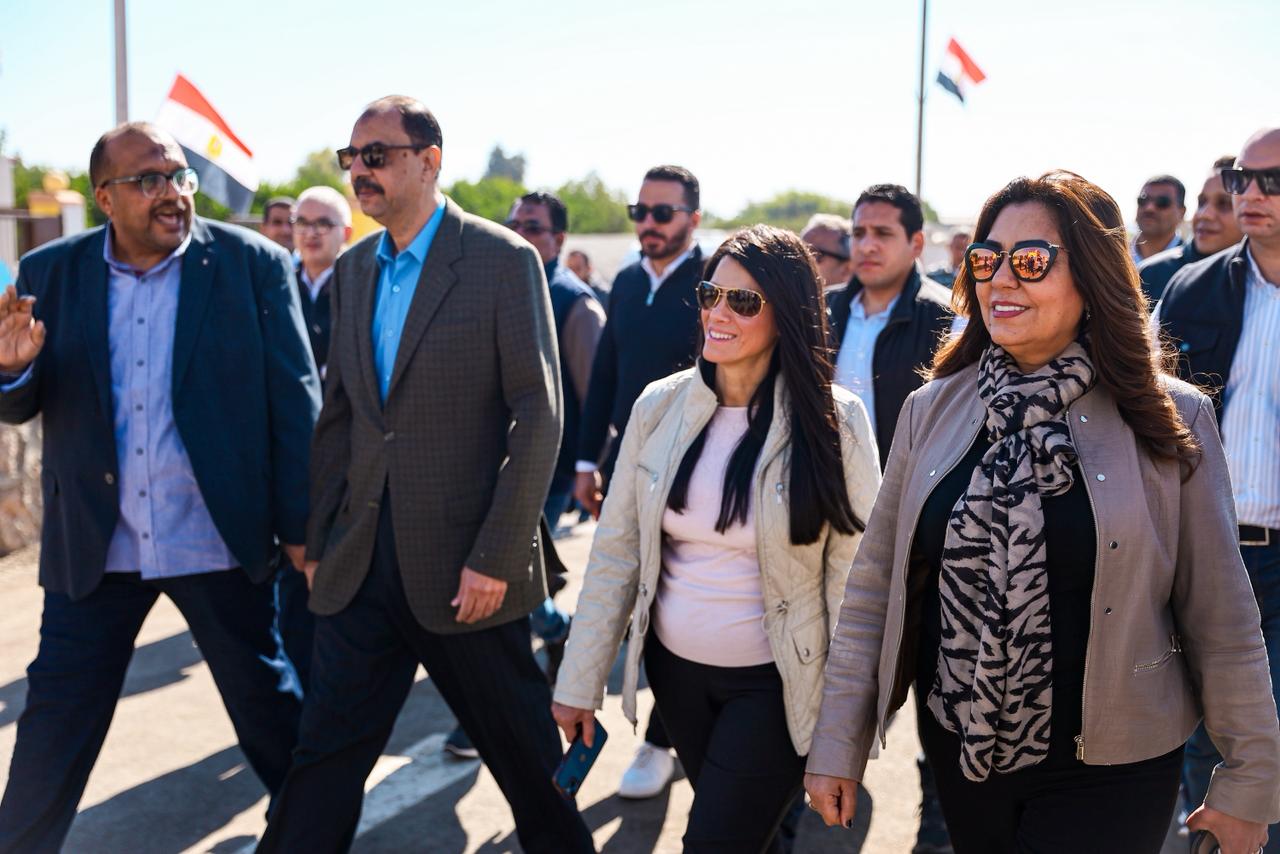 افتتاح محطة المعالجة الثلاثية للصرف الصحي بالهجارسة بسوهاج