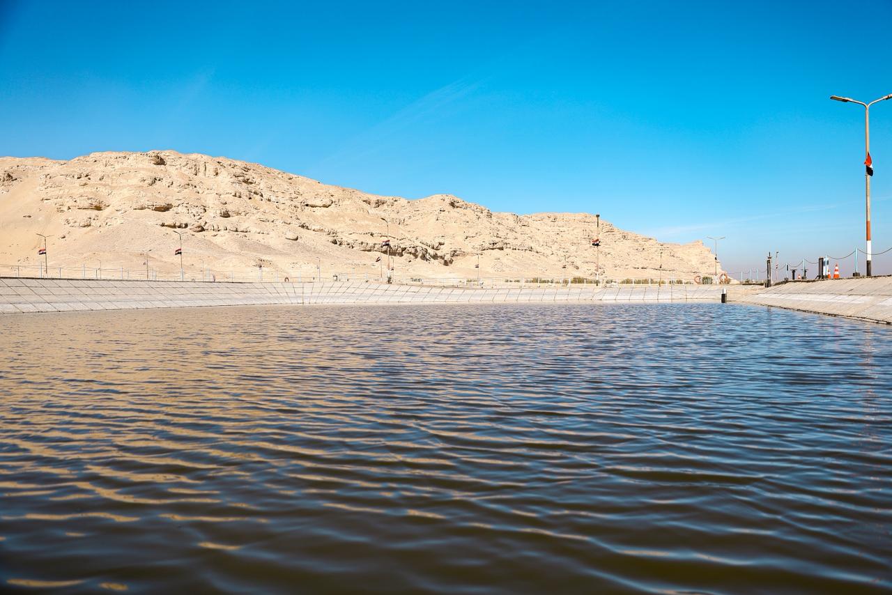 افتتاح محطة المعالجة الثلاثية للصرف الصحي بالهجارسة بسوهاج